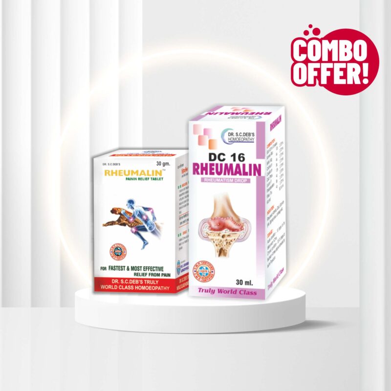 Rheumatism Combo Pack 1 - Dr. S C Deb's